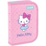 Пенал с наполнением Kite  Hello Kitty HK26-622H, 1 отделение, 2 отворот