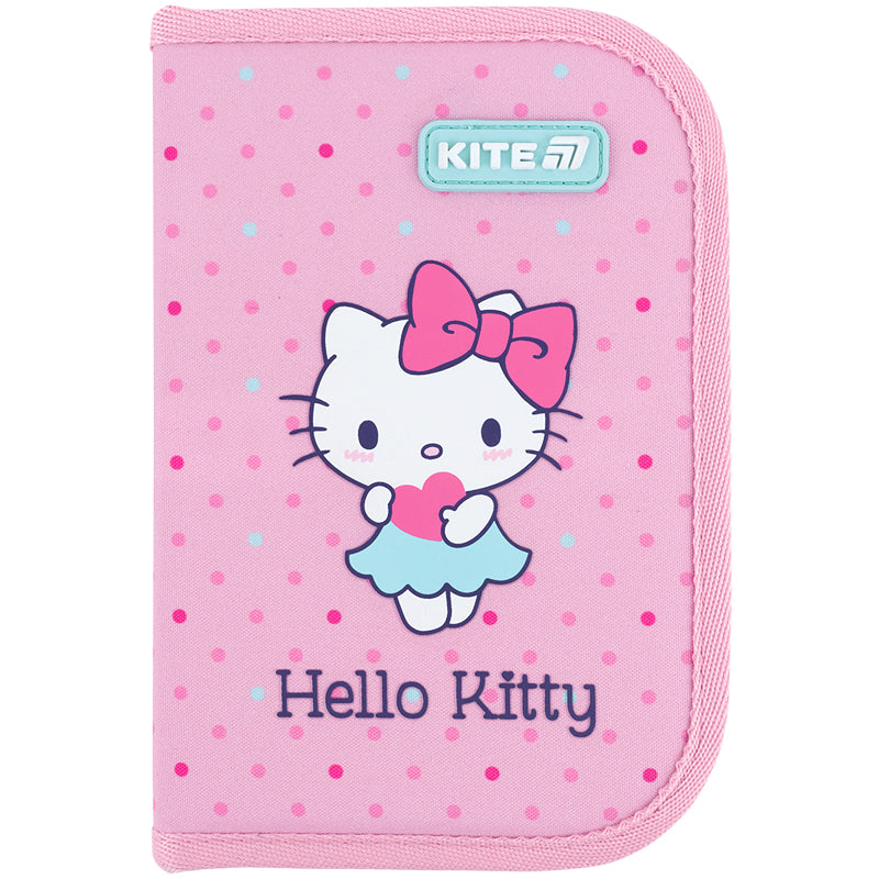 Пенал з наповненням Kite Hello Kitty HK26-622H, 1 відділення, 2 відвороти