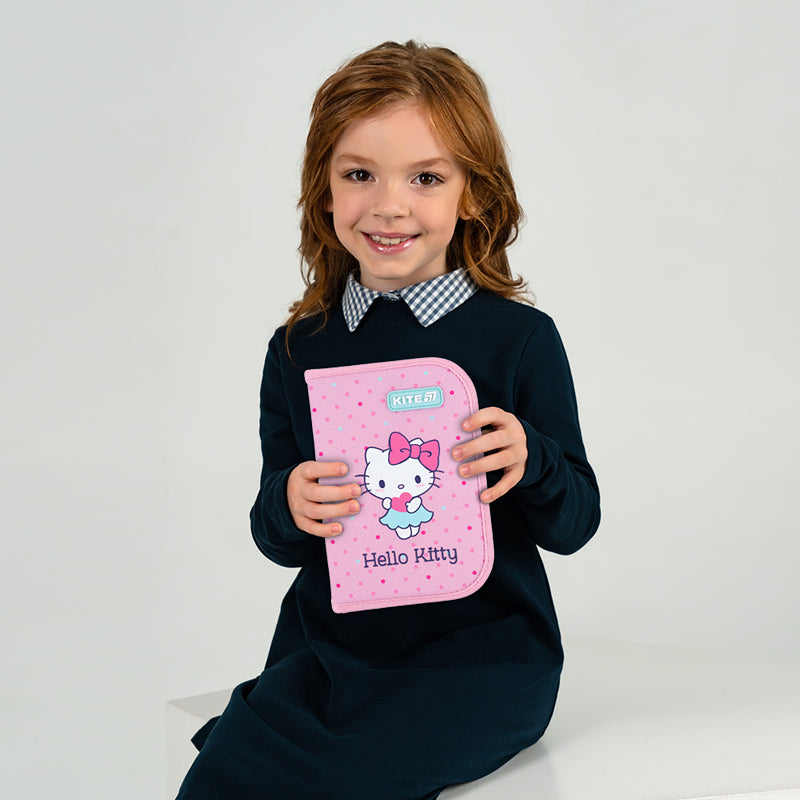 Пенал з наповненням Kite Hello Kitty HK26-622H, 1 відділення, 2 відвороти