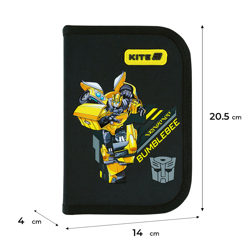 Пенал с наполнением Kite  Transformers TF26-622H, 1 отделение, 2 отворот