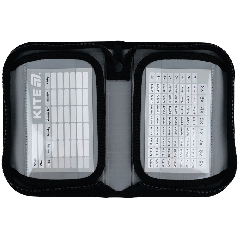 Пенал з наповненням Kite FC Barcelona BC26-622H, 1 відділення, 2 відвороти