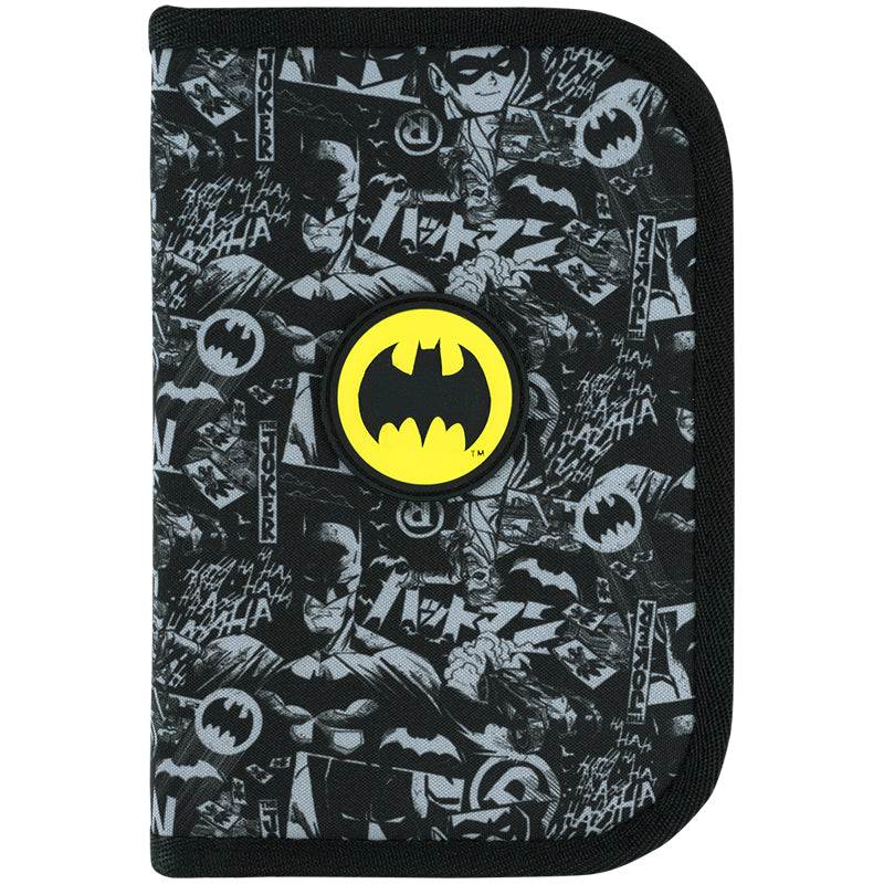 Пенал с наполнением Kite  DC Comics DC26-622H, 1 отделение, 2 отворот