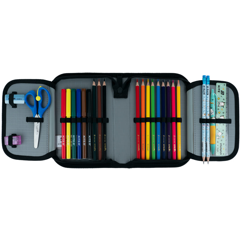 Пенал з наповненням Kite Pochacco PC26-622H, 1 відділення, 2 відвороти