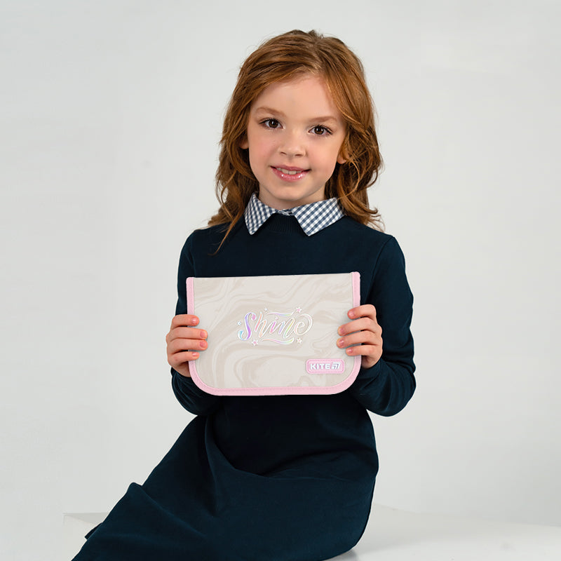 Пенал з наповненням Kite Dazzling K26-622H-1, 1 відділення, 2 відвороти