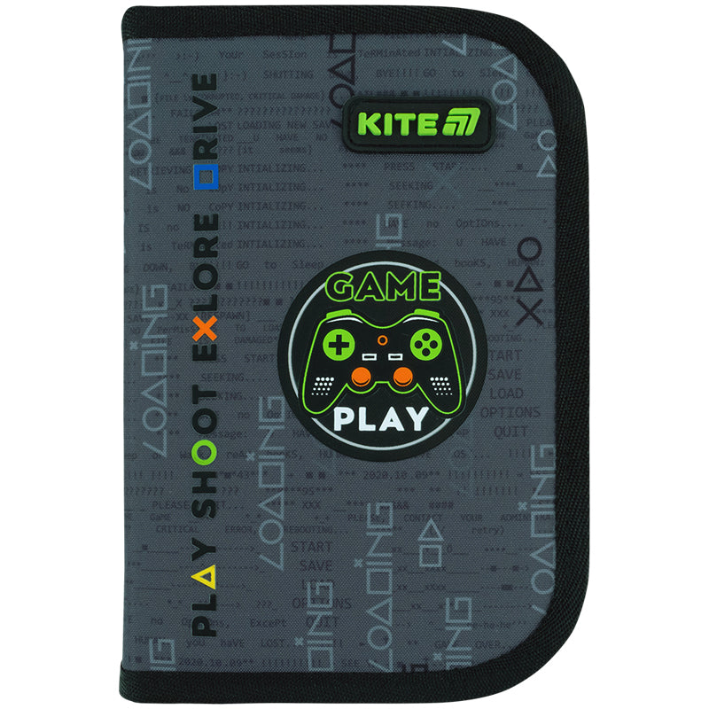 Пенал з наповненням Kite Good Game K26-622H-2, 1 відділення, 2 відвороти