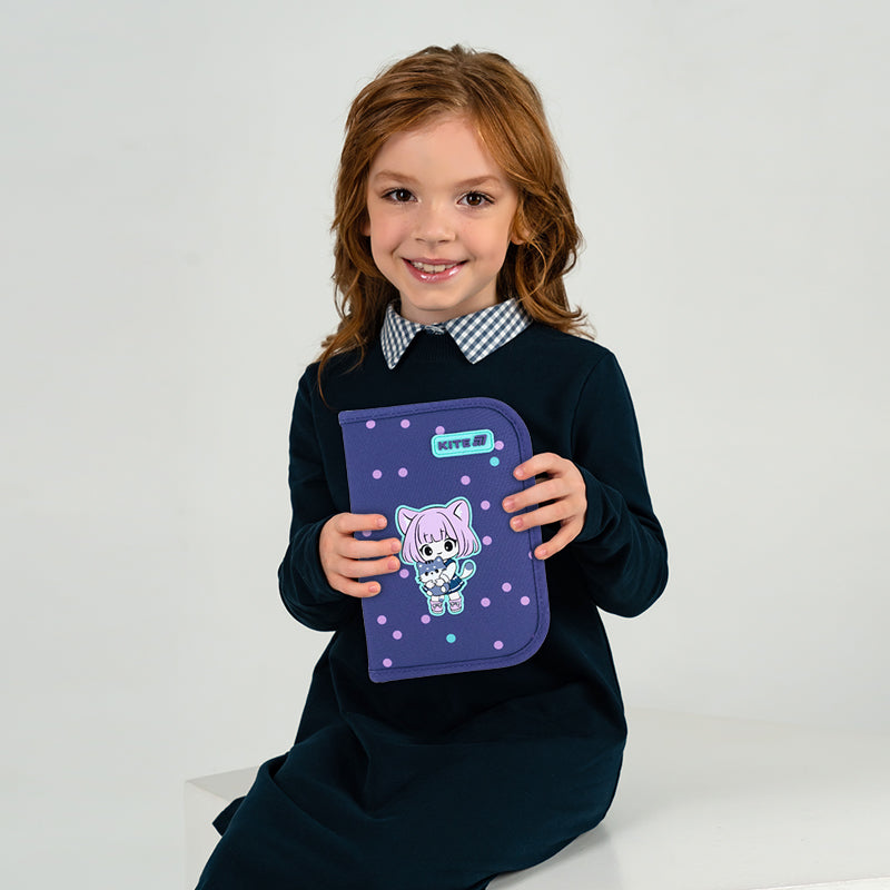 Пенал с наполнением Kite  Be Friends K26-622H-3, 1 отделение, 2 отворот