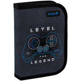 Пенал с наполнением Kite  Level UP K26-622H-6, 1 отделение, 2 отворот