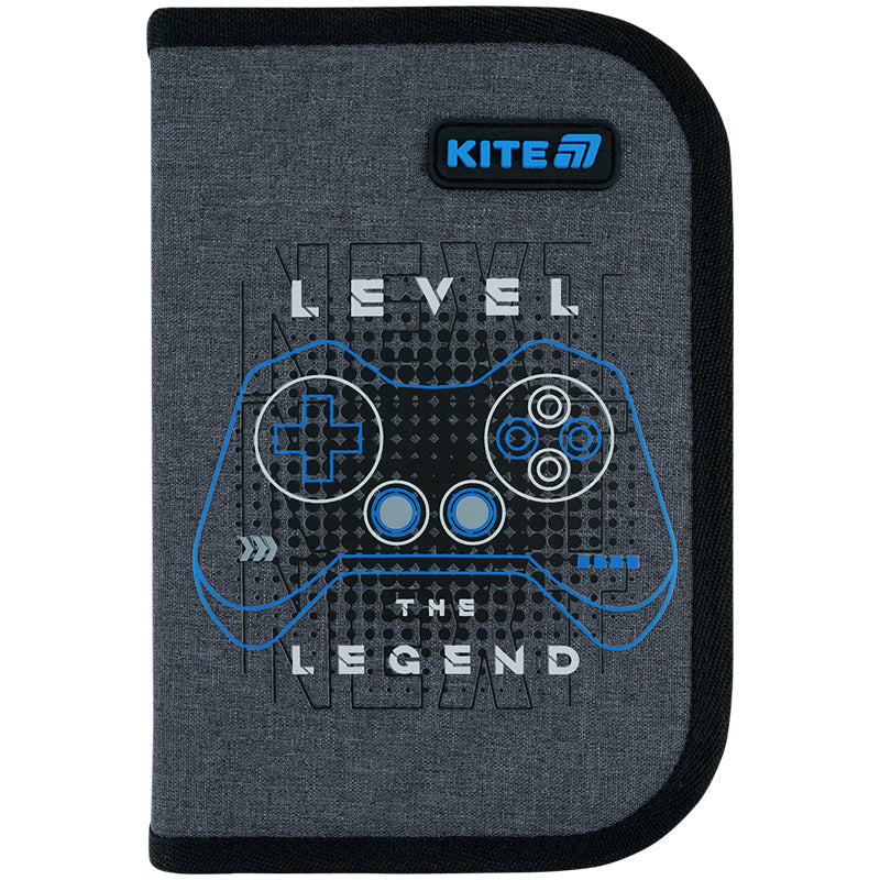 Пенал з наповненням Kite Level UP K26-622H-6, 1 відділення, 2 відвороти