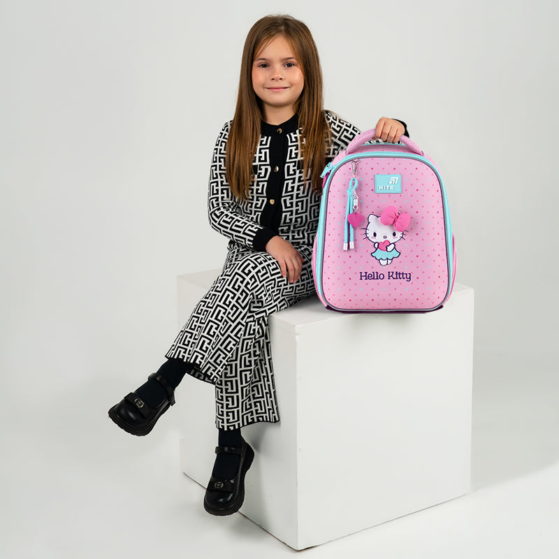 Рюкзак шкільний каркасний Kite Education Hello Kitty HK26-555S-1