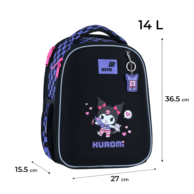 Рюкзак шкільний каркасний Kite Education Kuromi HK26-555S-3