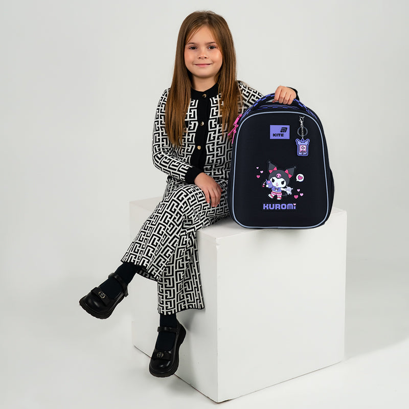 Рюкзак шкільний каркасний Kite Education Kuromi HK26-555S-3