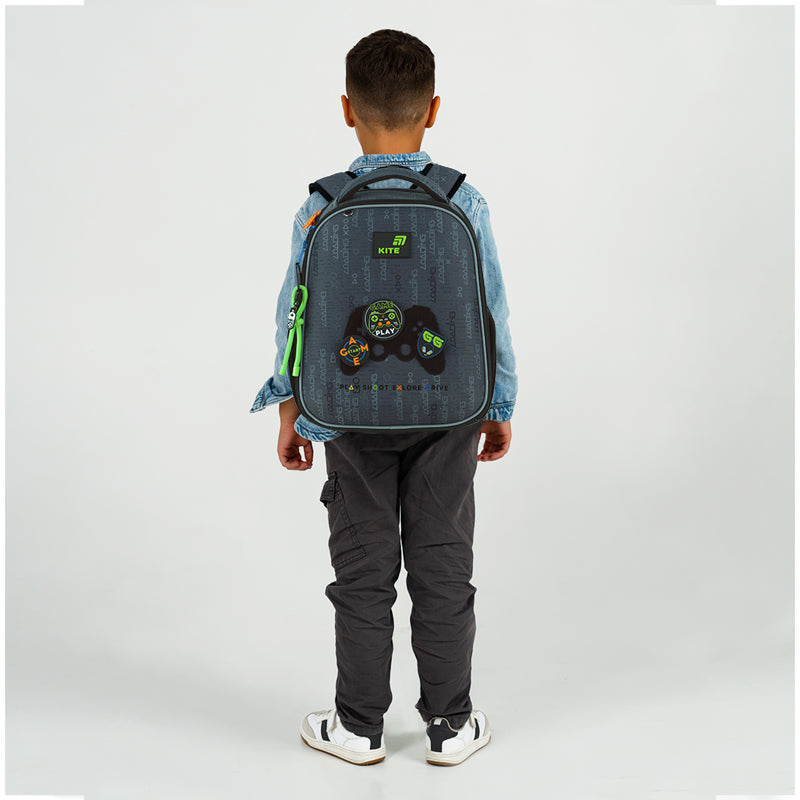 Рюкзак шкільний каркасний Kite Education Good Game K26-555S-5