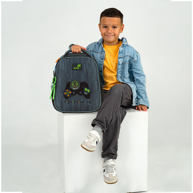 Рюкзак шкільний каркасний Kite Education Good Game K26-555S-5