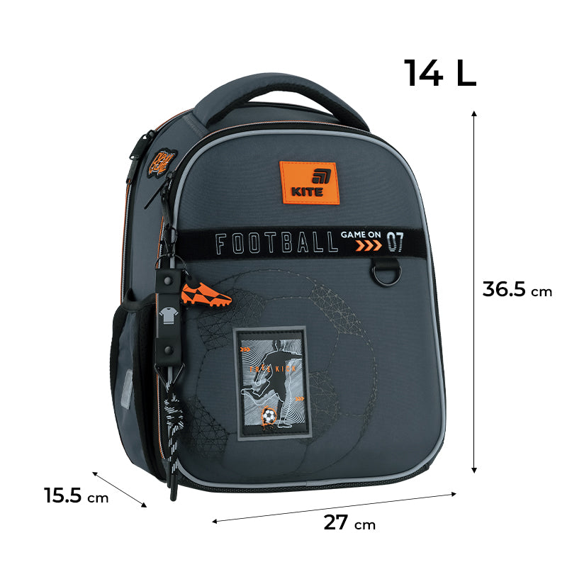 Рюкзак шкільний каркасний Kite Education Goal K26-555S-6