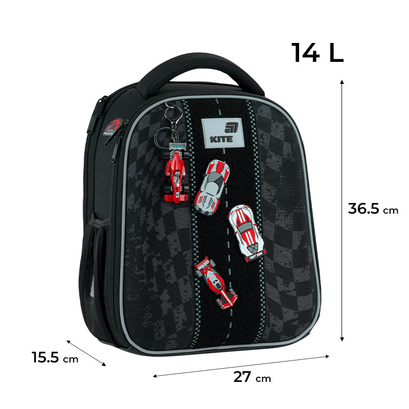 Рюкзак шкільний каркасний Kite Education Race&Win K26-555S-8