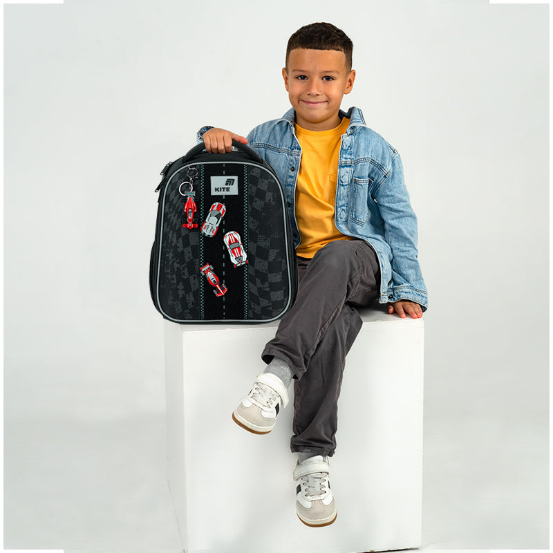 Рюкзак шкільний каркасний Kite Education Race&Win K26-555S-8