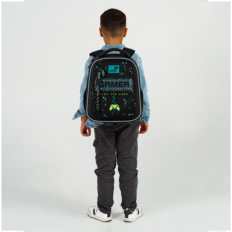 Рюкзак шкільний каркасний Kite Education Play the Game K26-555S-9