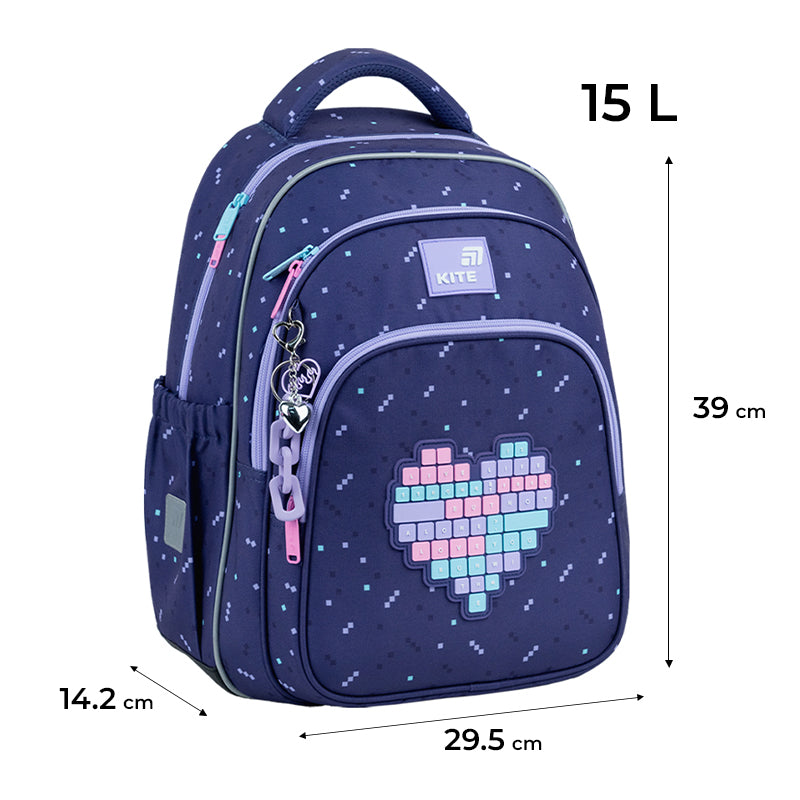 Рюкзак шкільний Kite Education Type Love K26-763M-2