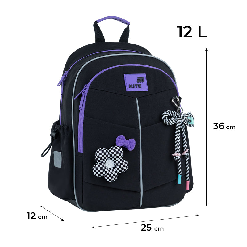 Рюкзак шкільний Kite Education Flower Power K26-771S-2
