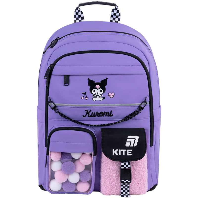 Рюкзак школьный Kite Education Kuromi HK26-584M
