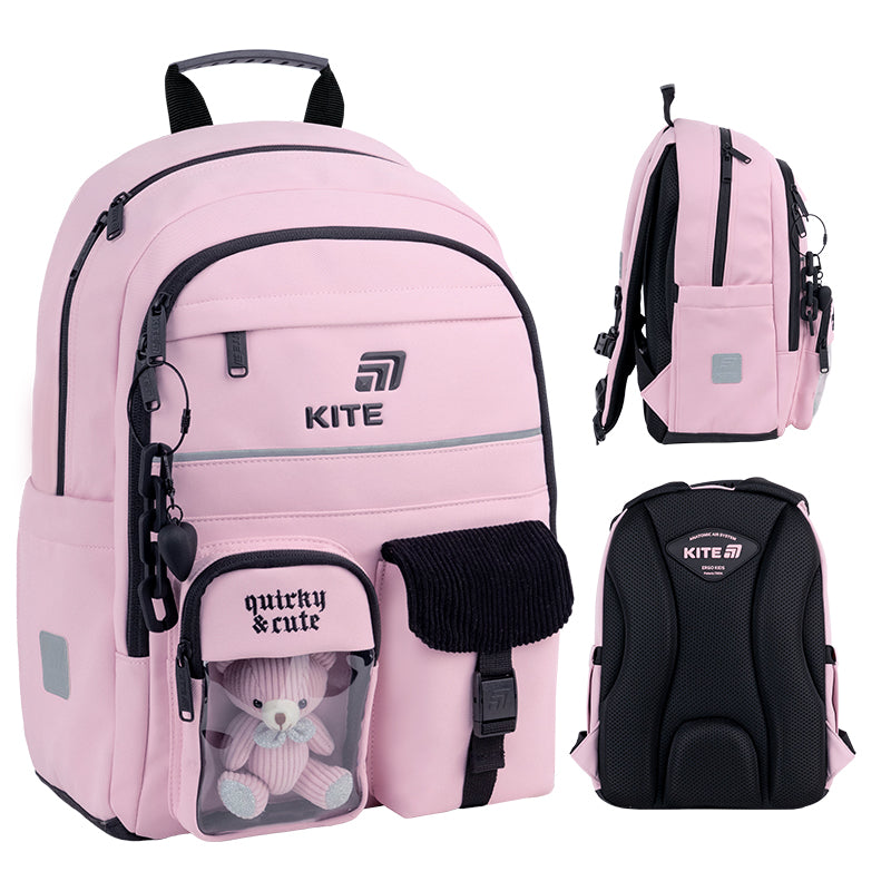 Рюкзак шкільний Kite Education Quirky&Cute K26-584M-1