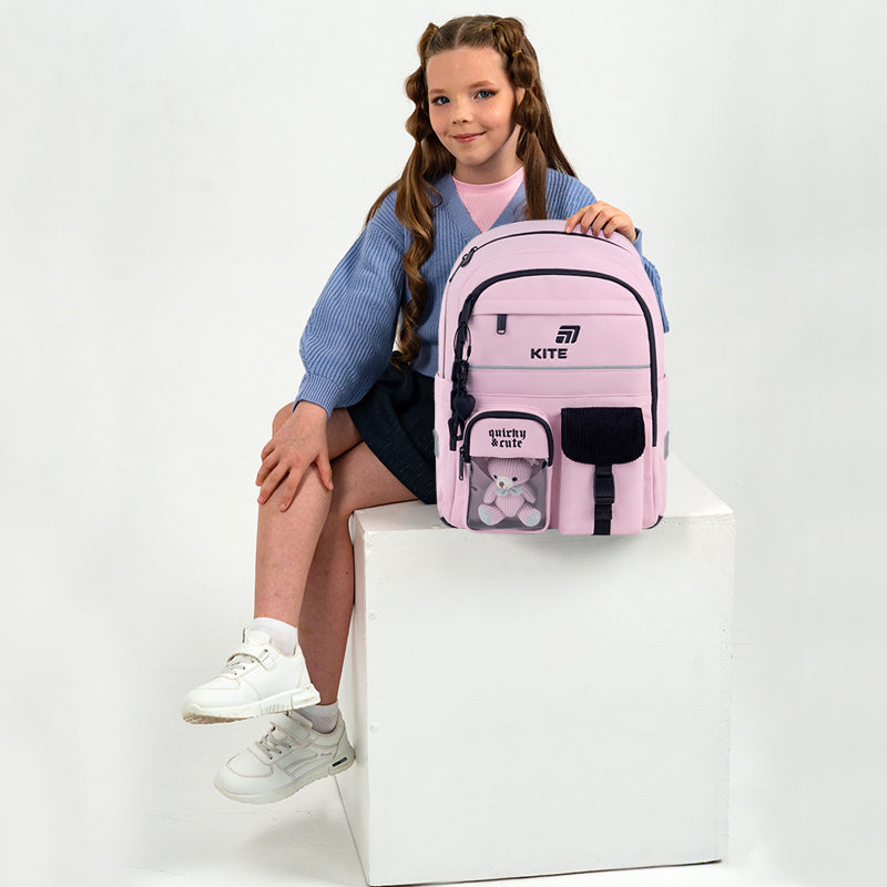 Рюкзак шкільний Kite Education Quirky&Cute K26-584M-1