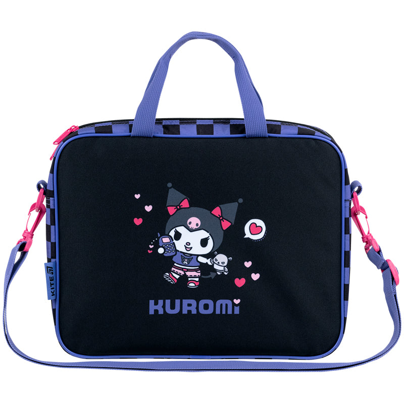 Шкільна текстильна сумка Kite Kuromi HK26-589-1
