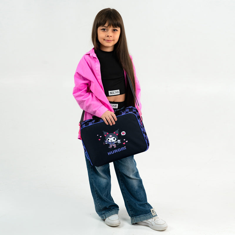 Шкільна текстильна сумка Kite Kuromi HK26-589-1