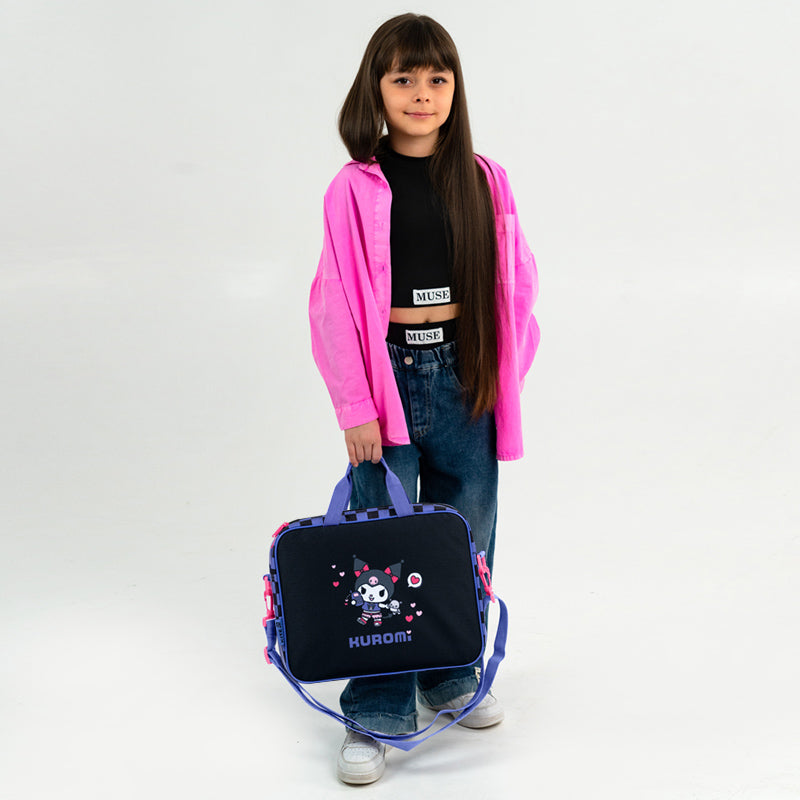 Шкільна текстильна сумка Kite Kuromi HK26-589-1