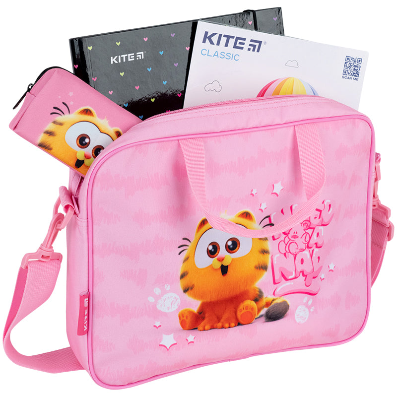 Школьная текстильная сумка Kite  Garfield GF26-589