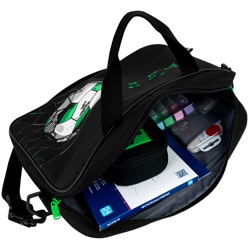 Шкільна текстильна сумка Kite Football K26-589-2