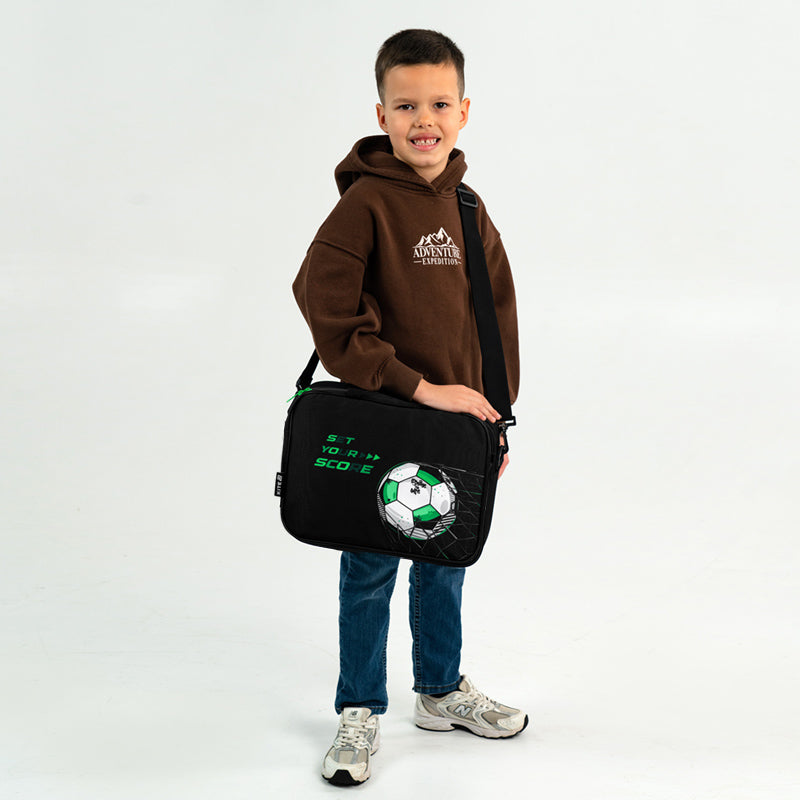 Шкільна текстильна сумка Kite Football K26-589-2