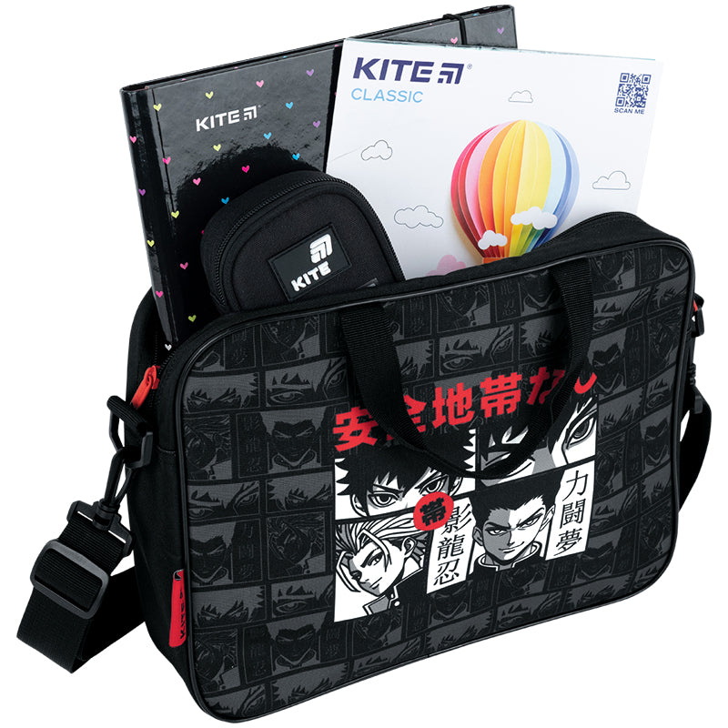 Школьная текстильная сумка Kite  Anime K26-589-3