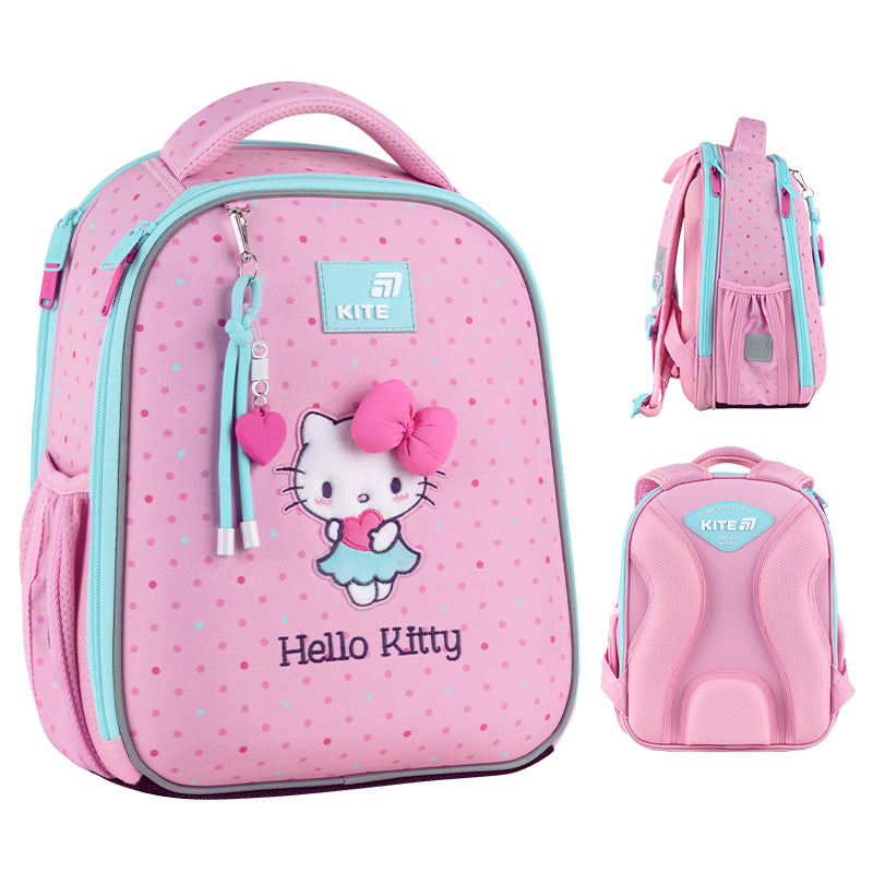 Шкільний набір Kite Education Hello Kitty SET_HK26-555S-1 (рюкзак, пенал, сумка)