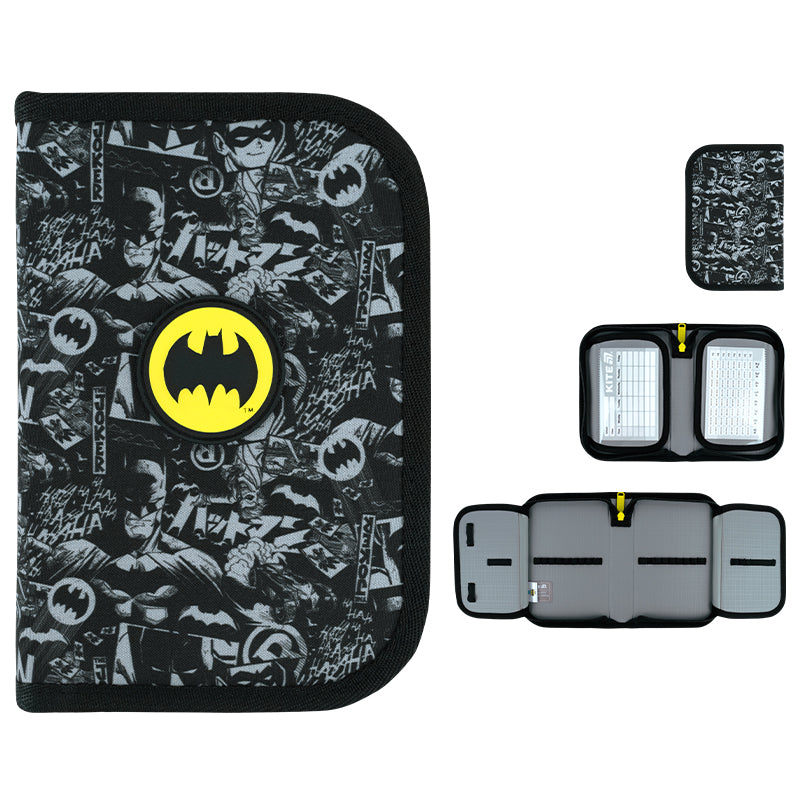 Шкільний набір Kite Education DC Comics SET_DC26-555S (рюкзак, пенал, сумка)