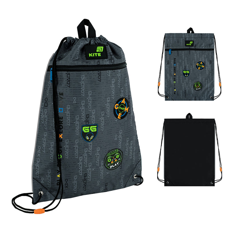 Шкільний набір Kite Education Good Game SET_K26-555S-5 (рюкзак, пенал, сумка)