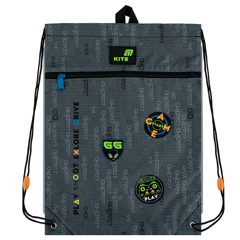 Шкільний набір Kite Education Good Game SET_K26-555S-5 (рюкзак, пенал, сумка)