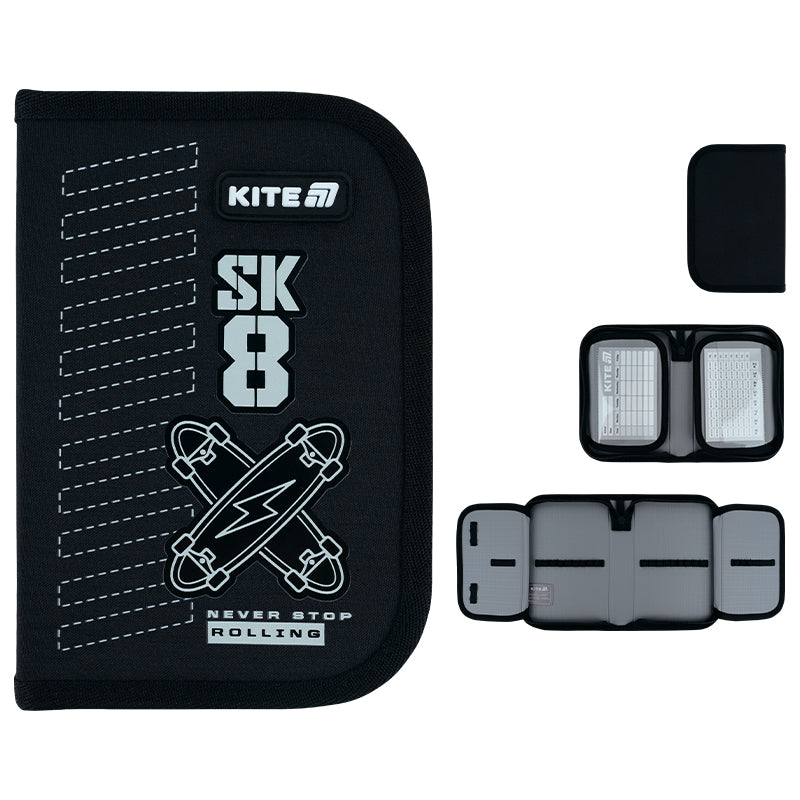 Шкільний набір Kite Education Skate SET_K26-555S-7 (рюкзак, пенал, сумка)