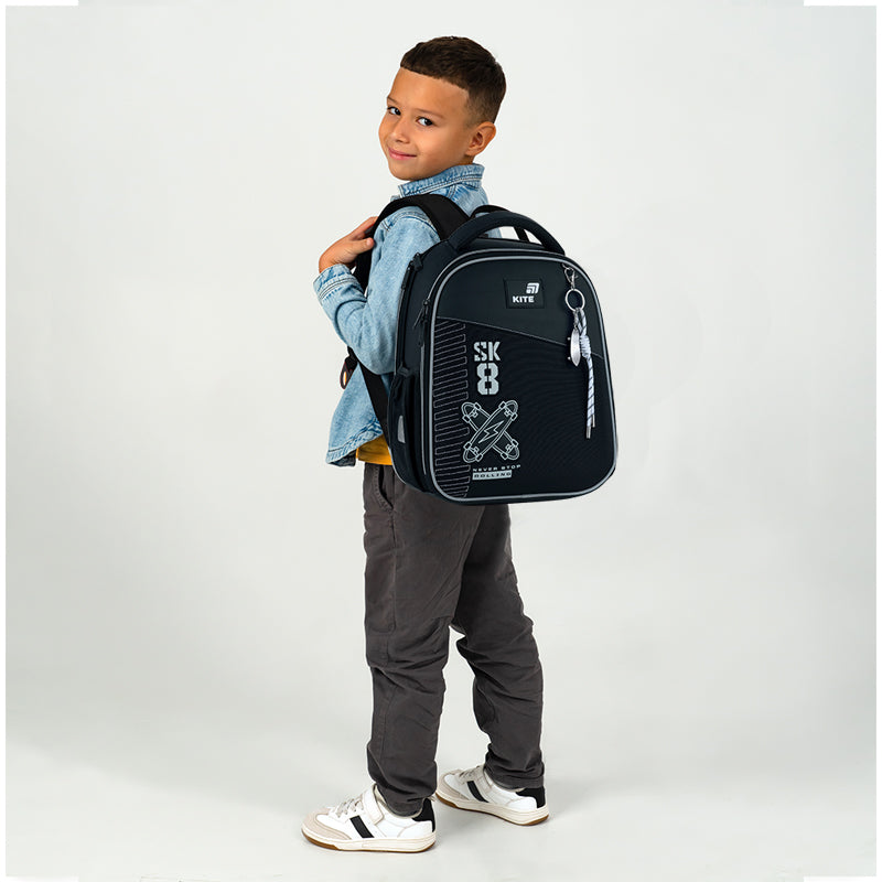 Шкільний набір Kite Education Skate SET_K26-555S-7 (рюкзак, пенал, сумка)