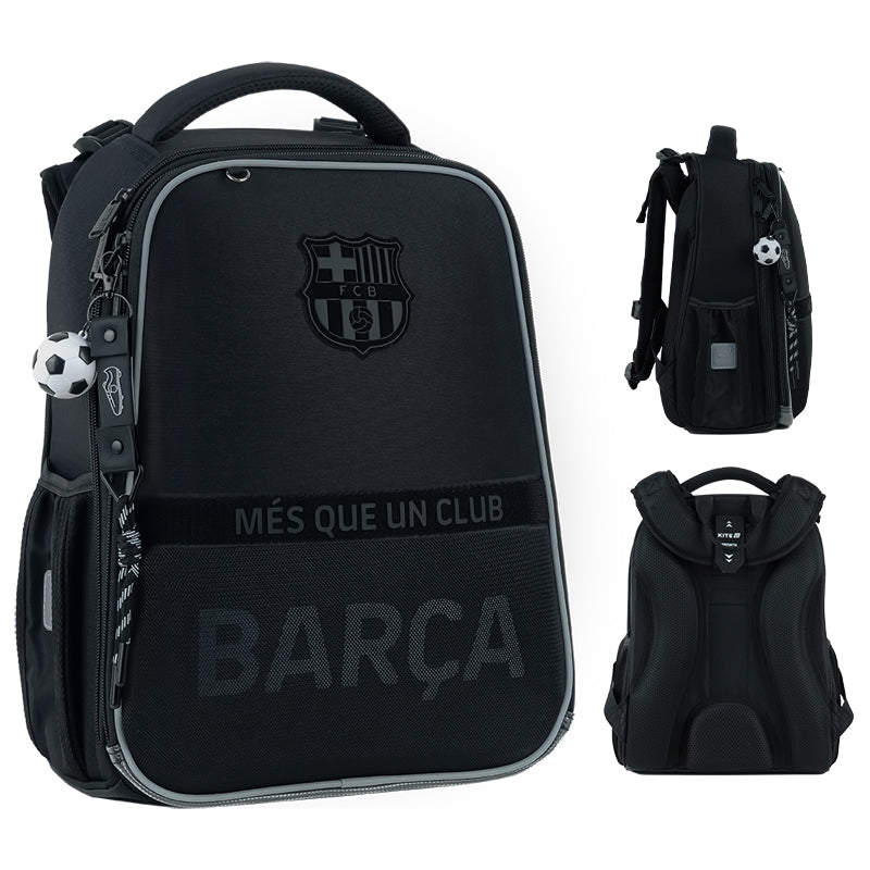Шкільний набір Kite Education FC Barcelona SET_BC26-531M (рюкзак, пенал, сумка)