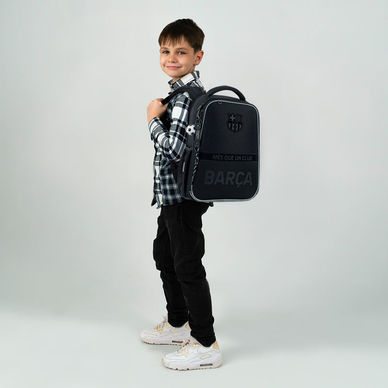 Шкільний набір Kite Education FC Barcelona SET_BC26-531M (рюкзак, пенал, сумка)