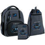 Шкільний набір Kite Education Level UP SET_K26-556M-3 (рюкзак, пенал, сумка)