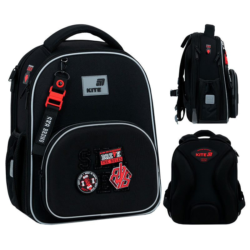 Шкільний набір Kite Education Break the Rules SET_K26-556M-5 (рюкзак, пенал, сумка)