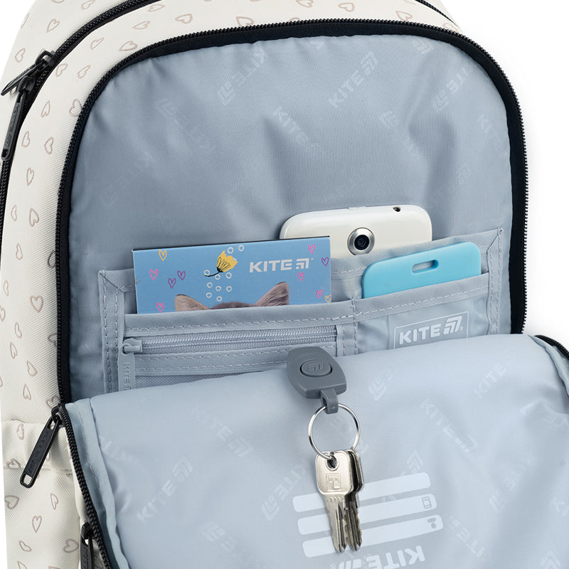 Шкільний набір Kite Education Shimmer&Smile SET_K26-585M-2 (рюкзак, пенал, сумка)