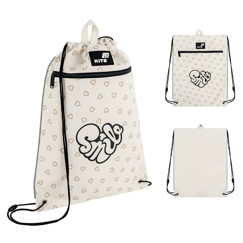 Шкільний набір Kite Education Shimmer&Smile SET_K26-585M-2 (рюкзак, пенал, сумка)