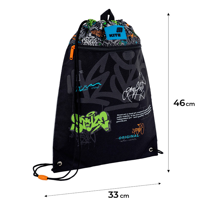 Шкільний набір Kite Education Street Style SET_K26-585M-4 (рюкзак, пенал, сумка)