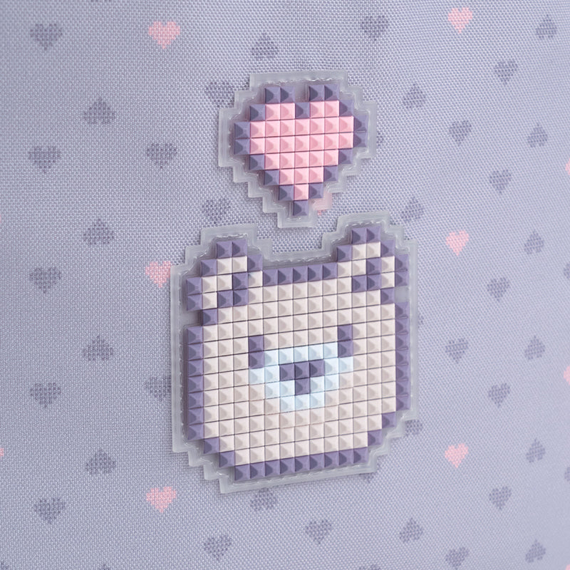 Школьный набор Kite Education Pixel Love SET_K26-763S-1 (рюкзак, пенал, сумка)