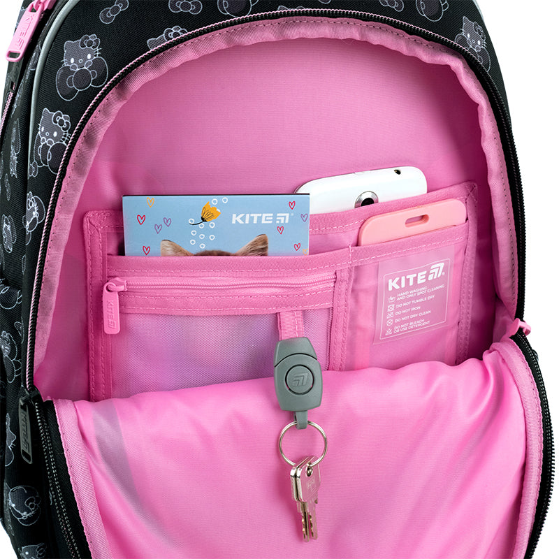 Шкільний набір Kite Education Hello Kitty SET_HK26-763M (рюкзак, пенал, сумка)