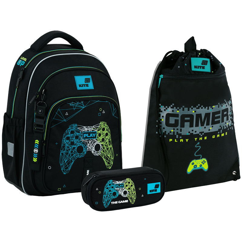 Шкільний набір Kite Education Next Level SET_K26-763M-4 (рюкзак, пенал, сумка)