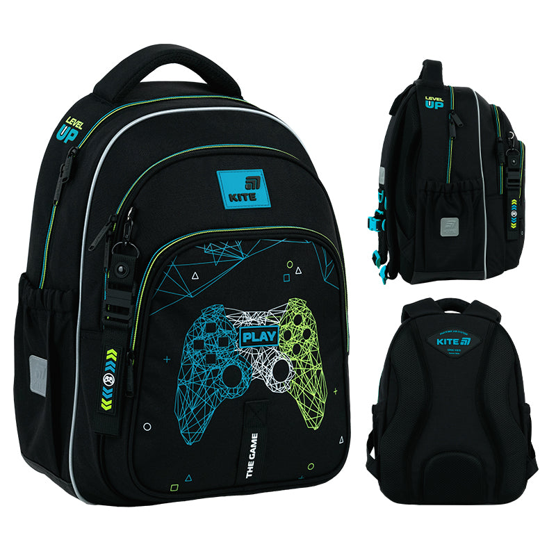 Шкільний набір Kite Education Next Level SET_K26-763M-4 (рюкзак, пенал, сумка)